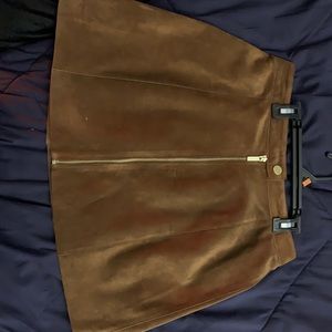 Michael Kors brown skirt size 8